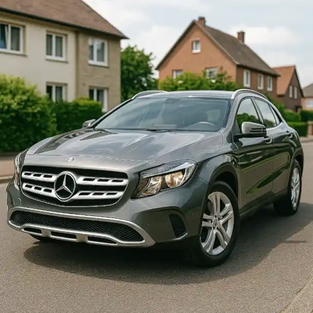 Gebrauchtwagen-Mittelklasse beim Autoankauf in Gummersbach präsentiert, ideal für den Verkauf.